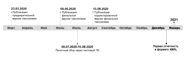 Дорожная карта формирования XBRL для МФО от Банка России